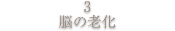 脳の老化